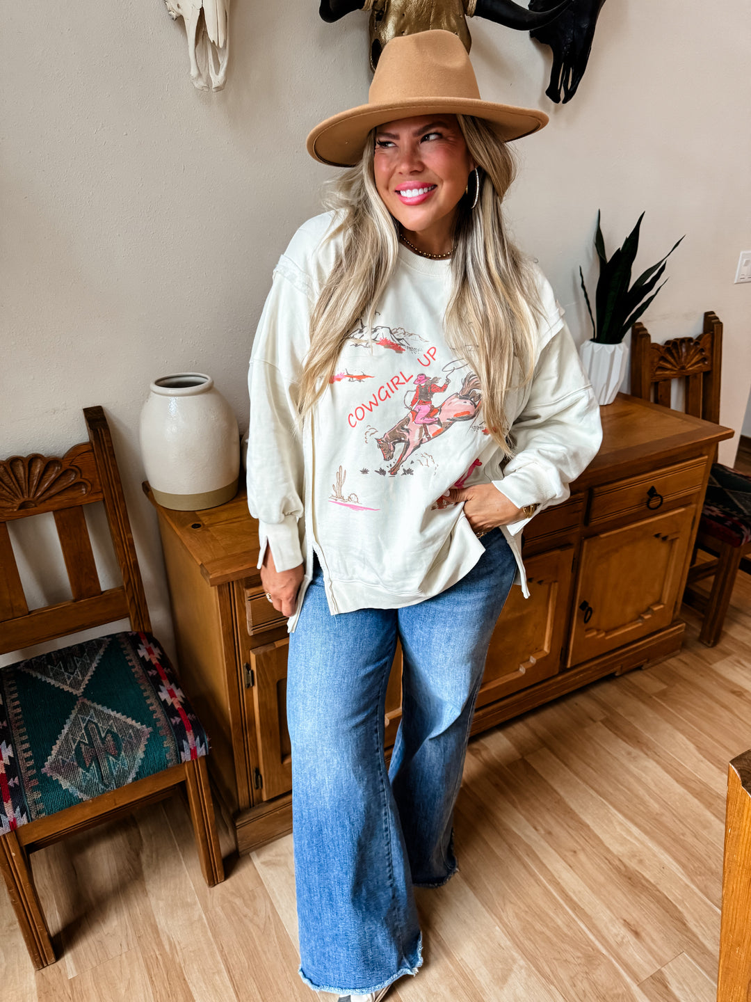 Cowgirl Up Pullover PRE ORDER