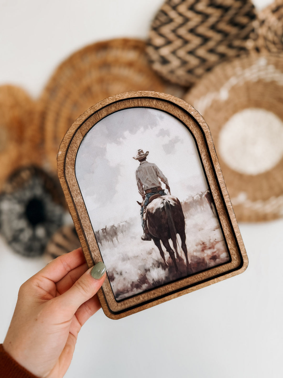 Solo Cowboy Arch Art