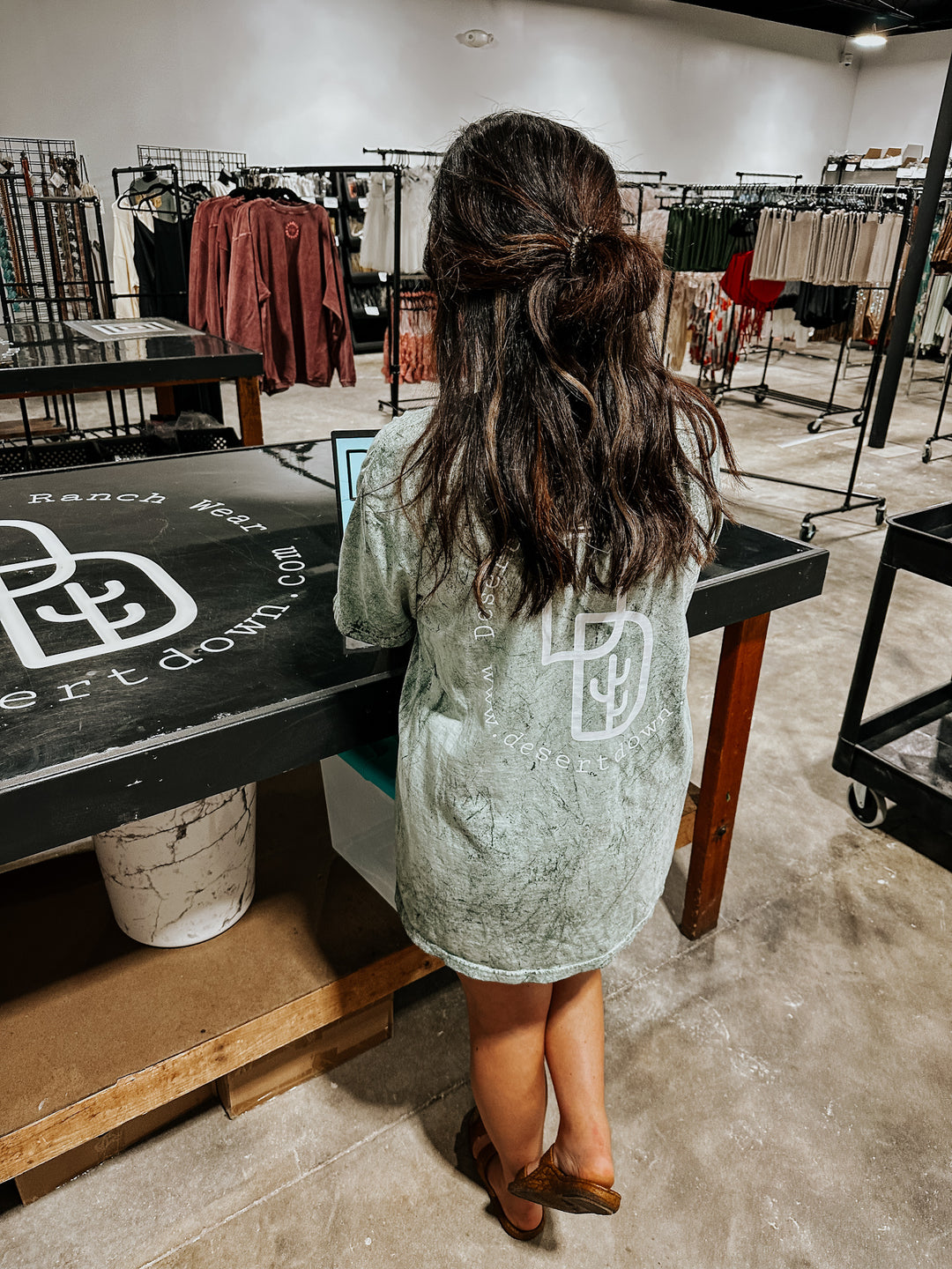 DDRW Tie Dye Logo Tee