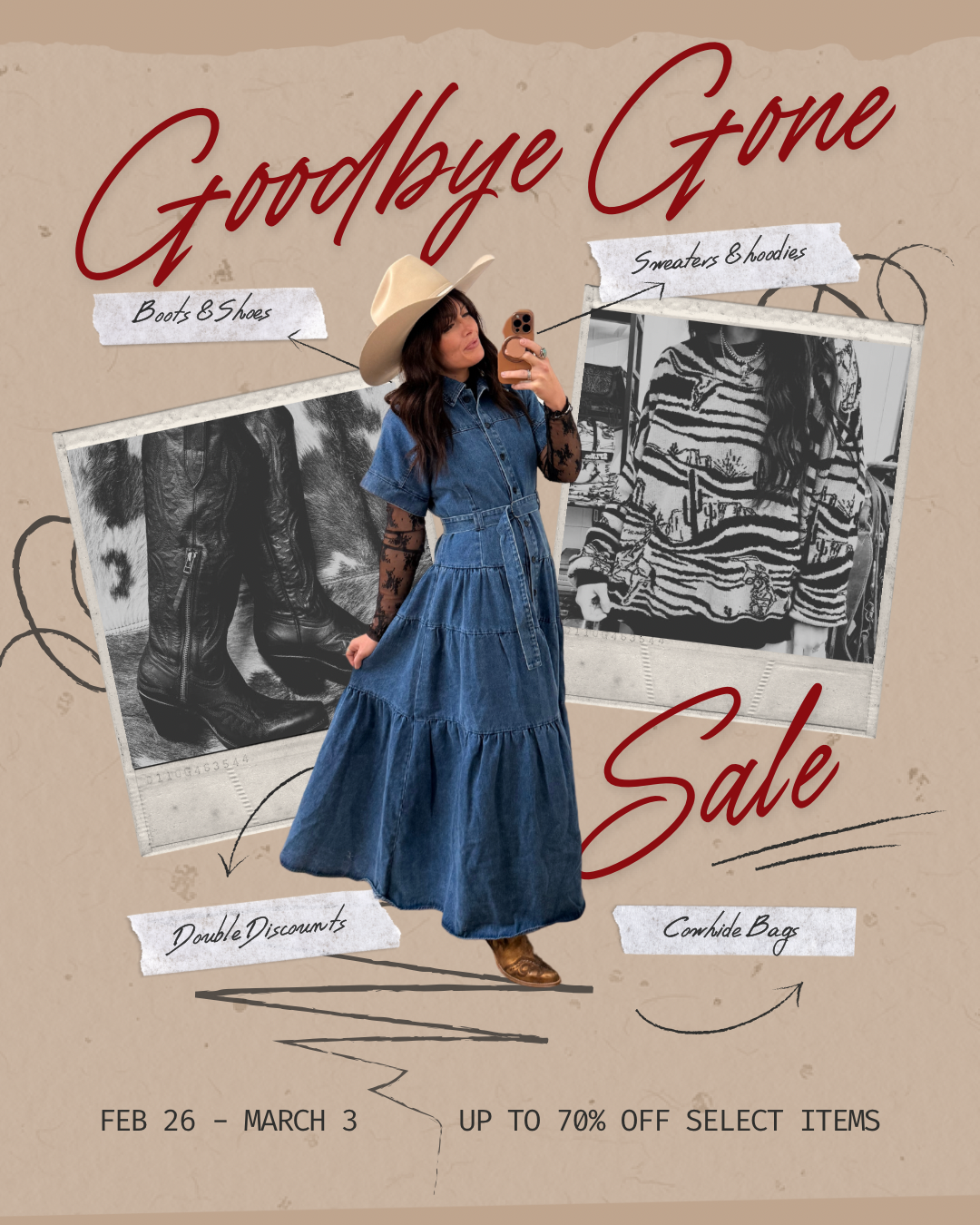 Goodbye Gone Sale