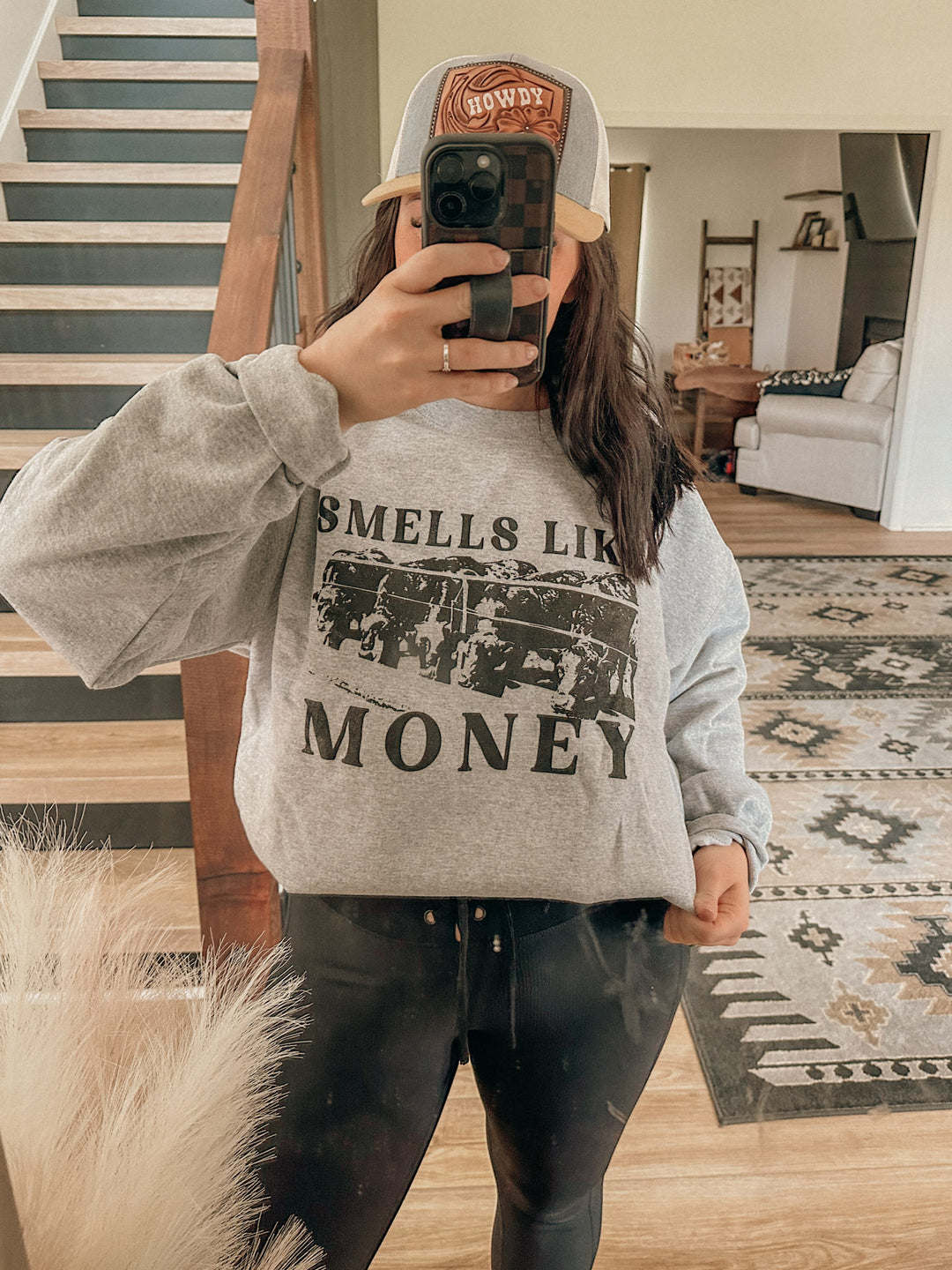 Smells Like Money Crewneck