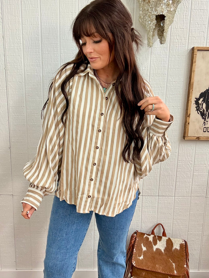 Corral Striped Top