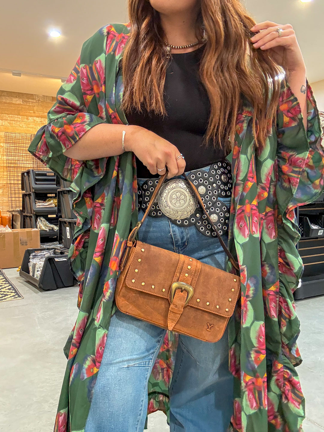 Lady The Brand: Lilith Green Moth Cape