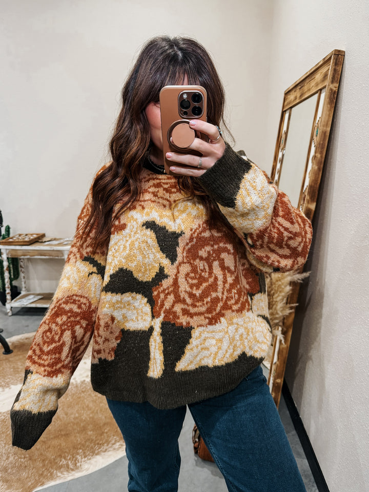 Chanel Floral Sweater