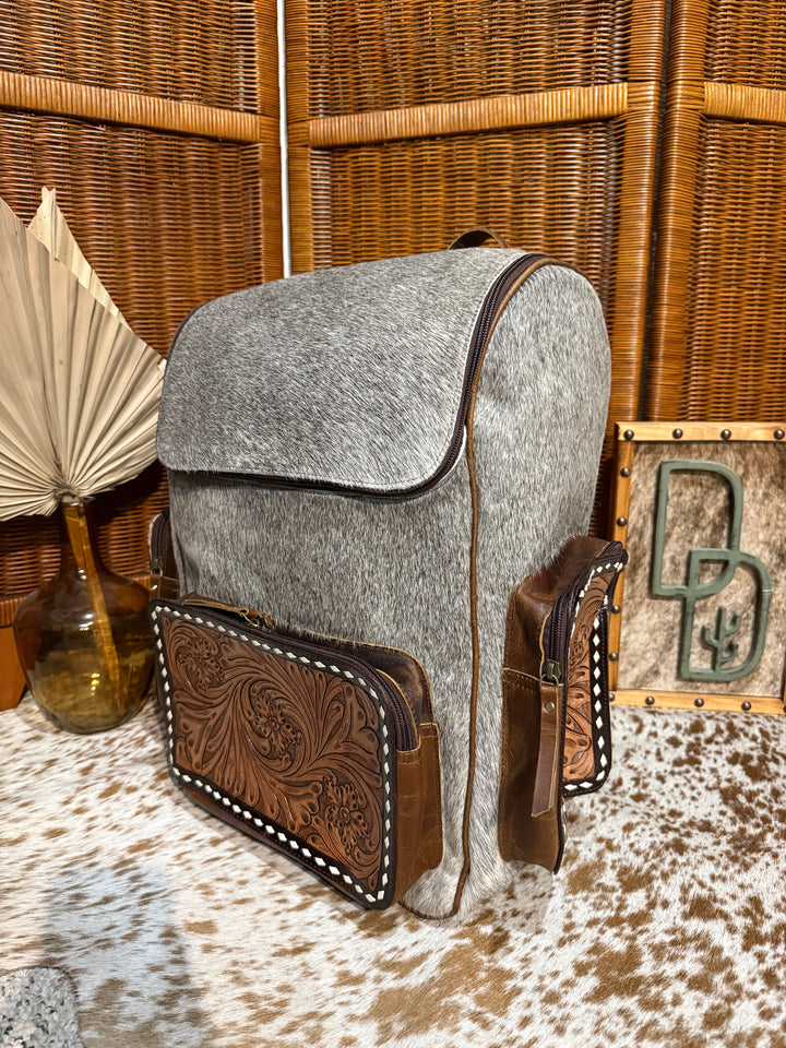 Evangeline Cowhide Backpack #59
