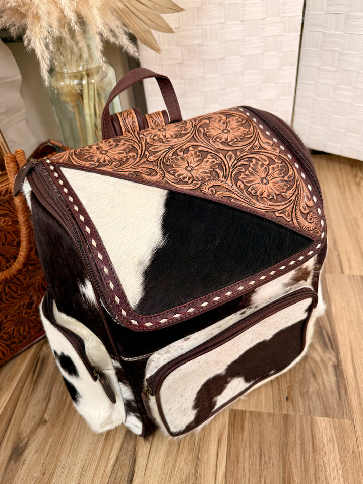 Rylan Cowhide Backpack