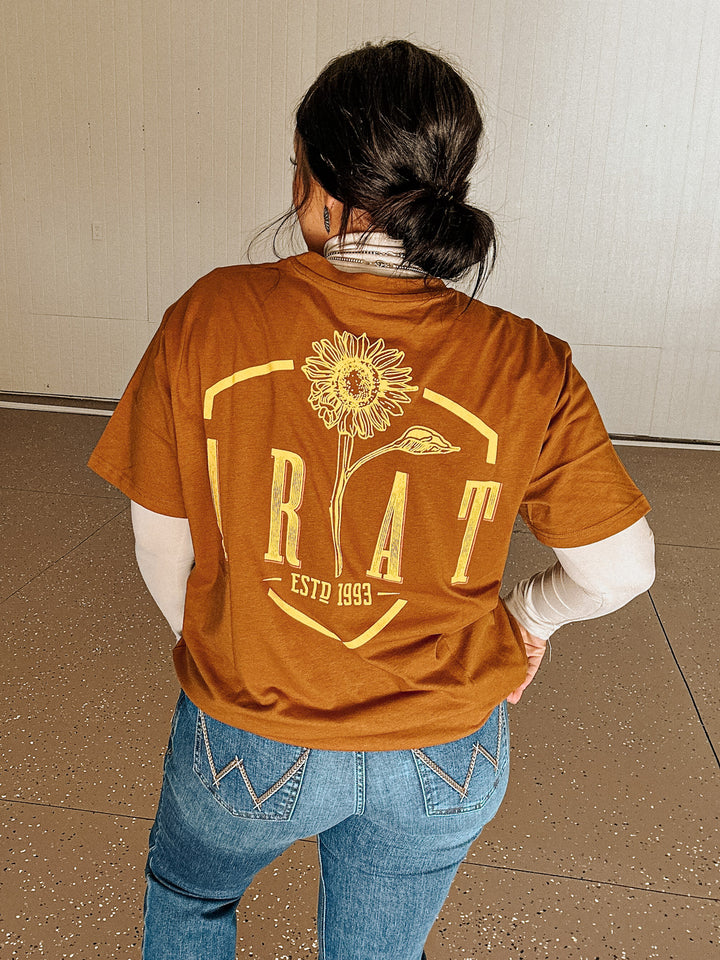 Ariat: Sunflower Boyfriend Tee