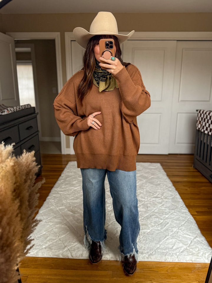 Desert Sweater: Deep Camel