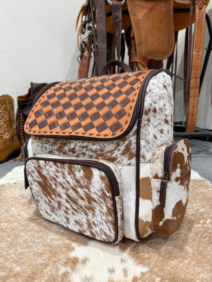 Cowhide Backpack #2