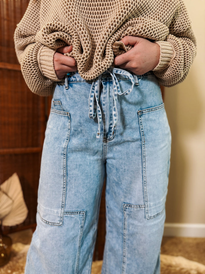 Jovie Tie Waist Jeans