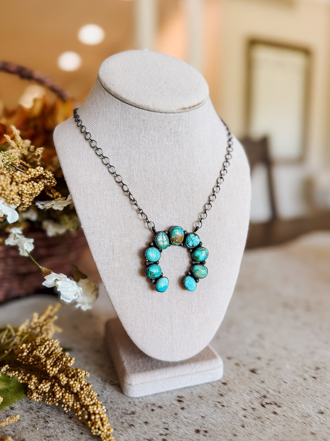 Turquoise Squash Necklace