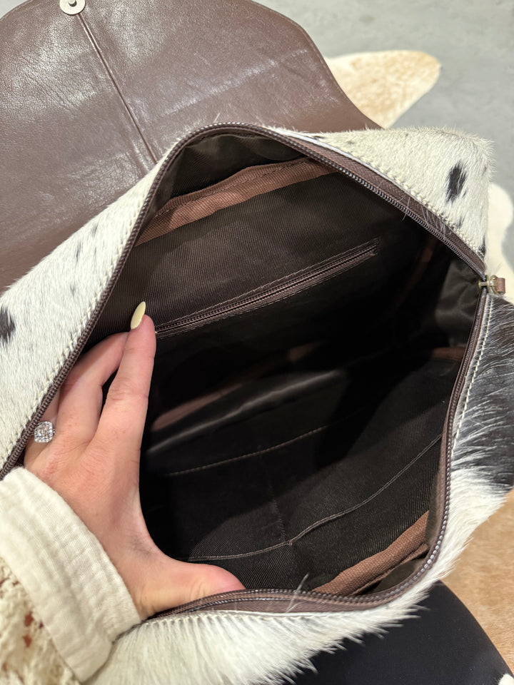 Cowhide Backpack #3