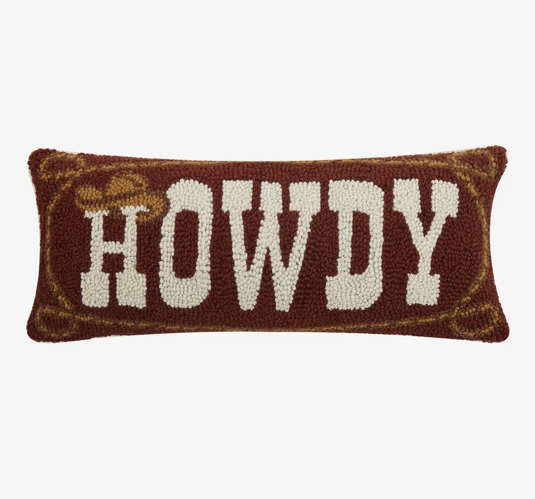Howdy Hat Pillow