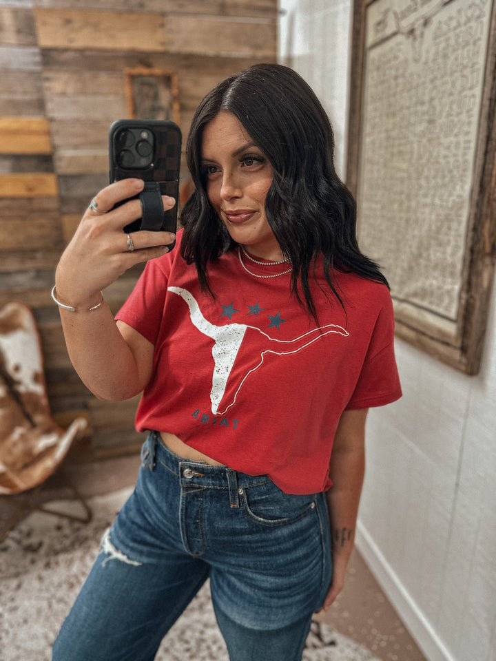 Ariat: Lone Star Cropped Tee