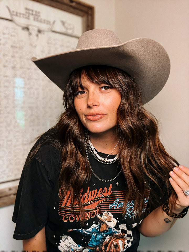 Biggar Hats: Waggoner 10X Stone Felt