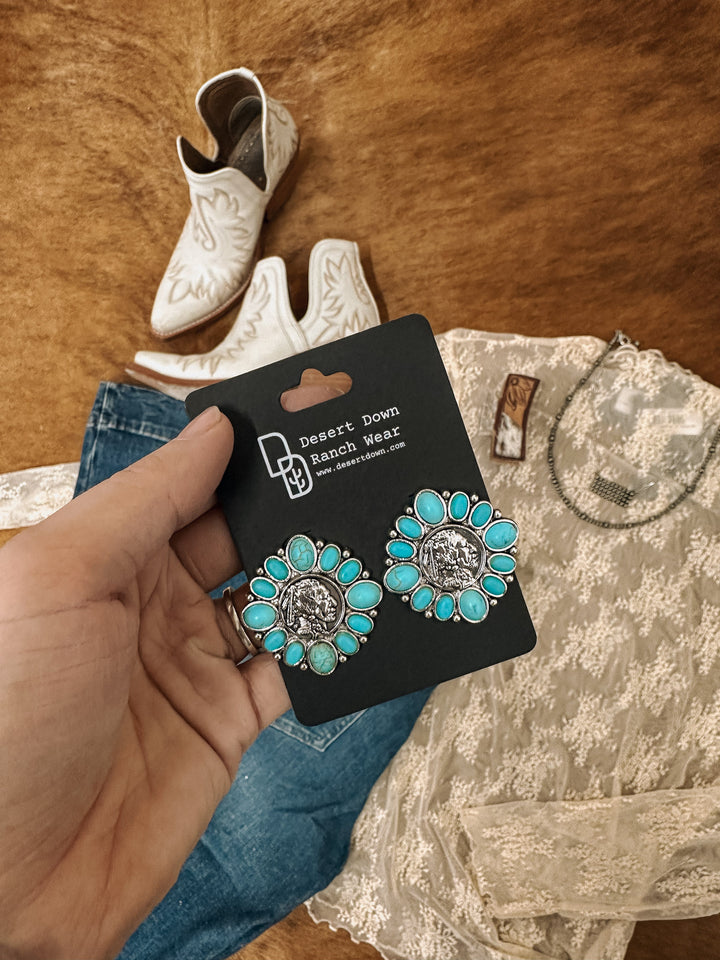 Leader Turquoise Earrings