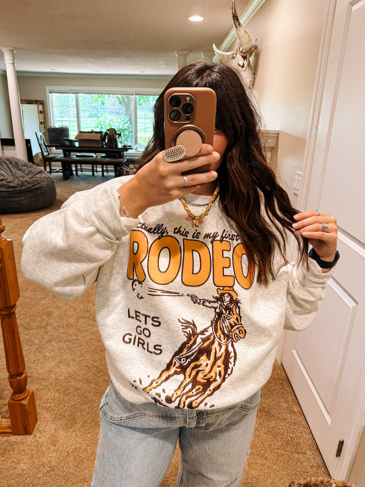 First Rodeo Oversized 90's Crewneck