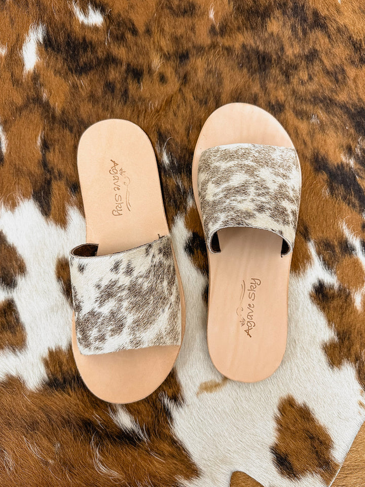 Agave Sky Cowhide Sandals 6 #2