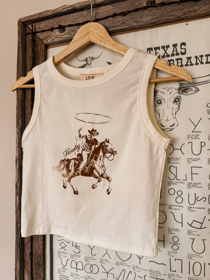 Yee Haw Cropped Tank