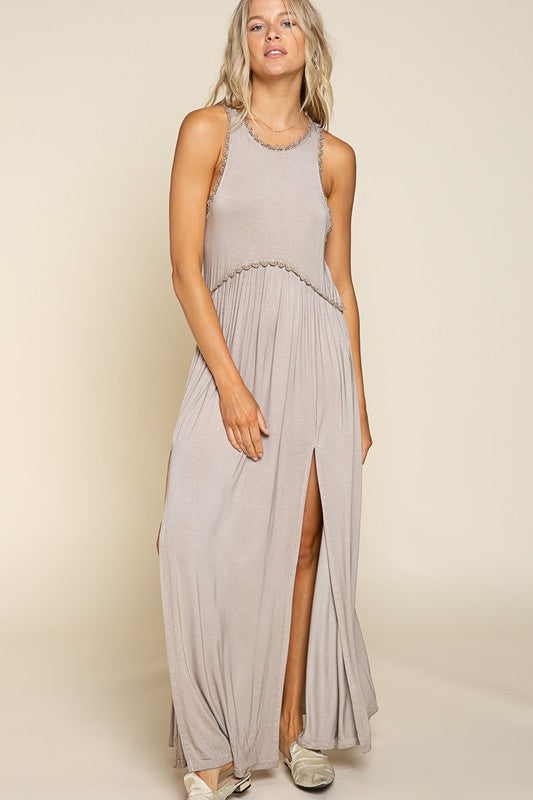 Stone Washed Maxi Dress