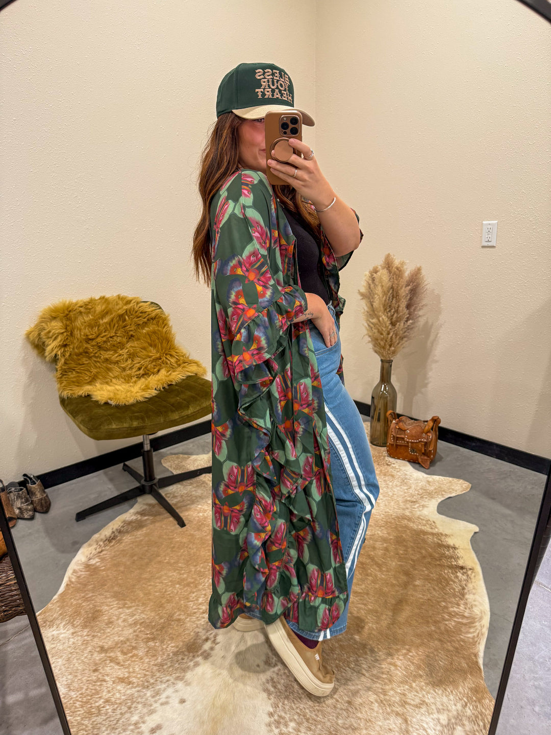 Lady The Brand: Lilith Green Moth Cape