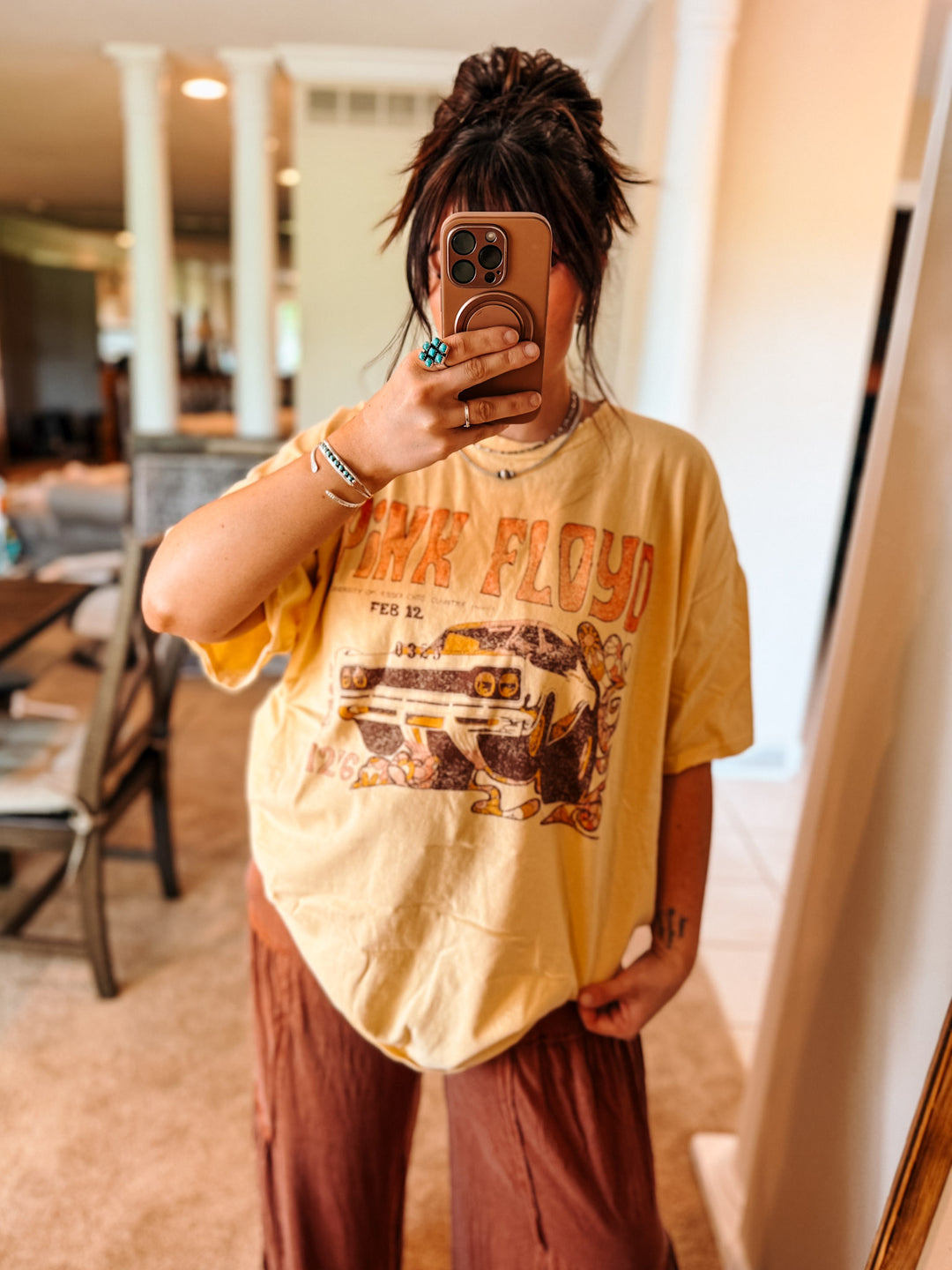 Pink Floyd Essex Gold Tee