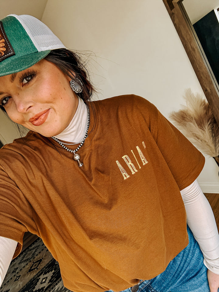 Ariat: Sunflower Boyfriend Tee