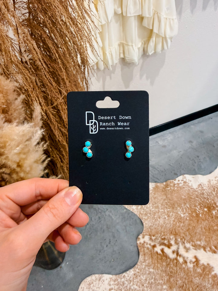 Zuni Trio Earrings