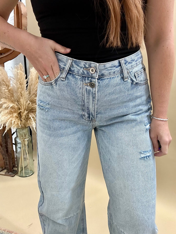 Charley Barrel Jeans