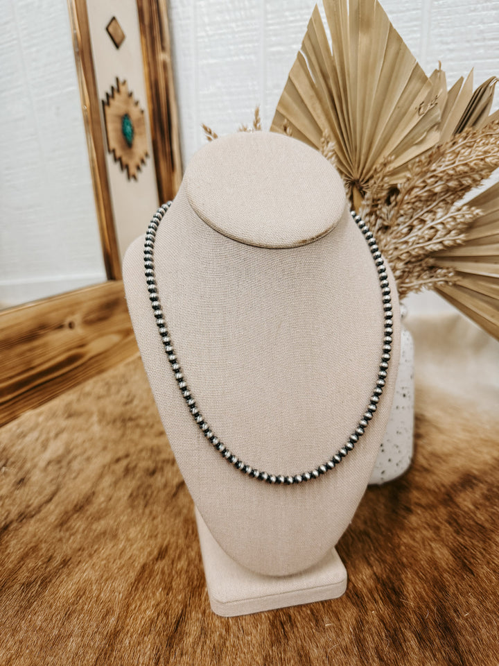 5mm 20” Navajo Pearl Necklace