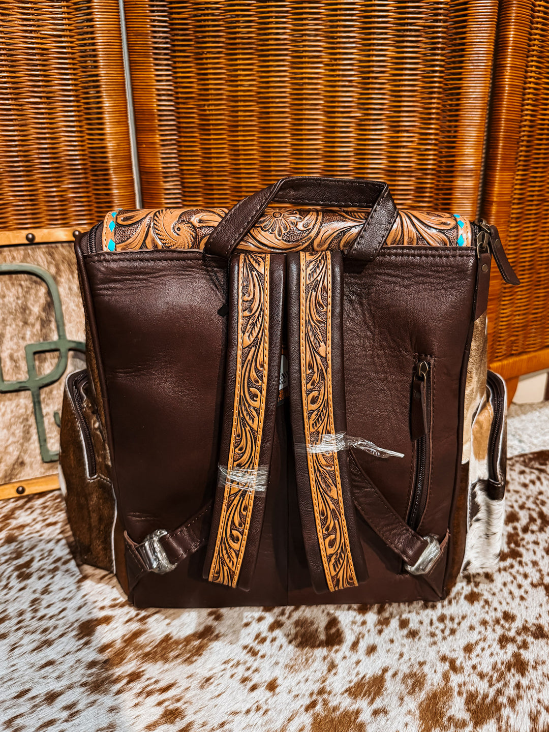 MAMA Cowhide Backpack