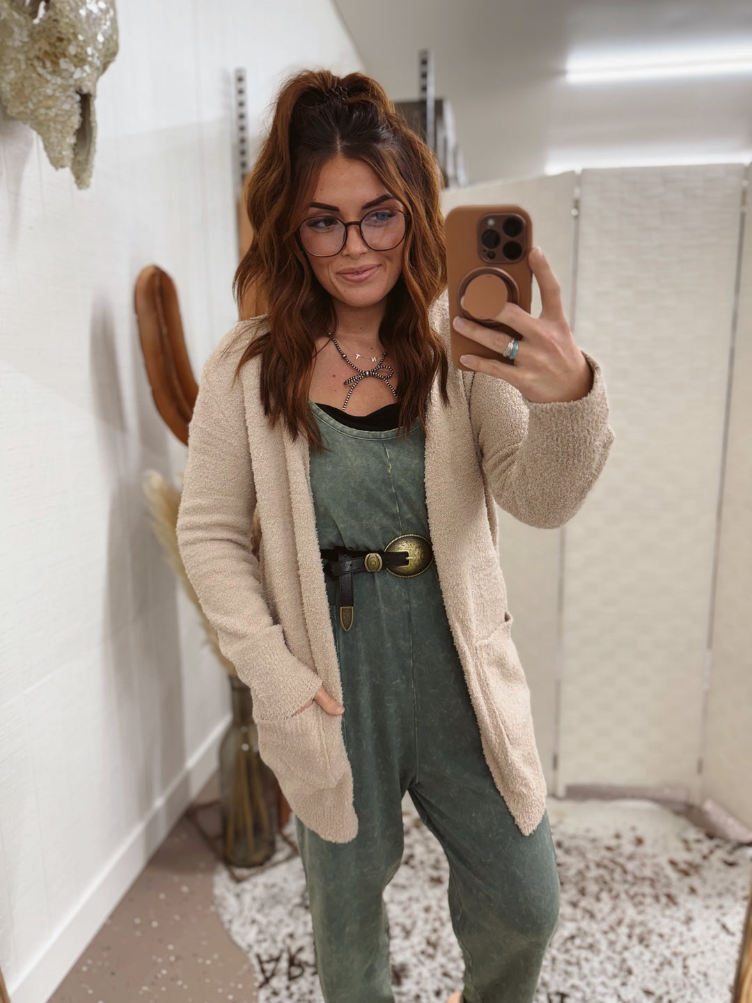 Comfort Cardigan: Oatmeal