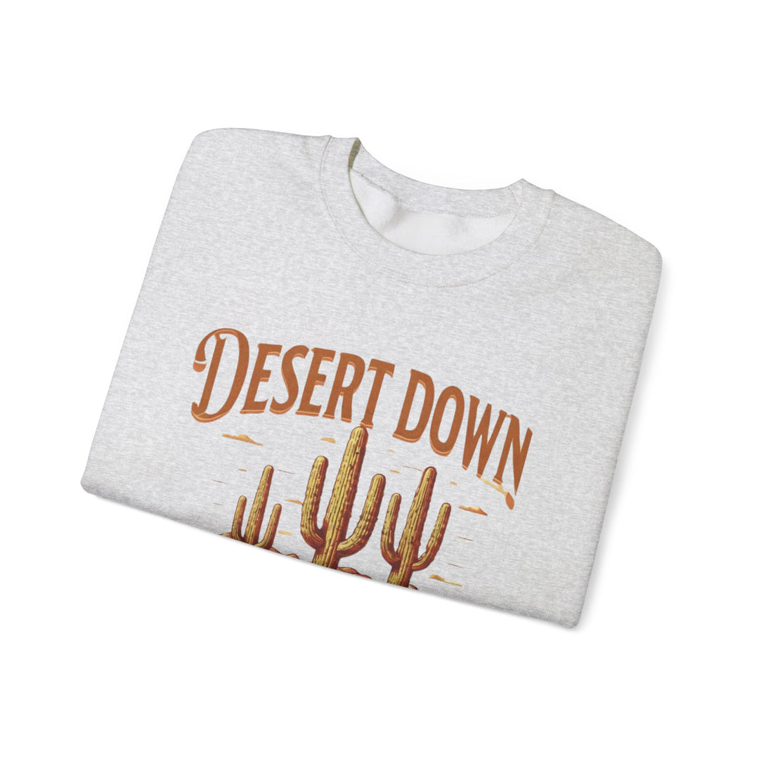 Desert Down Scene Crewneck Sweatshirt