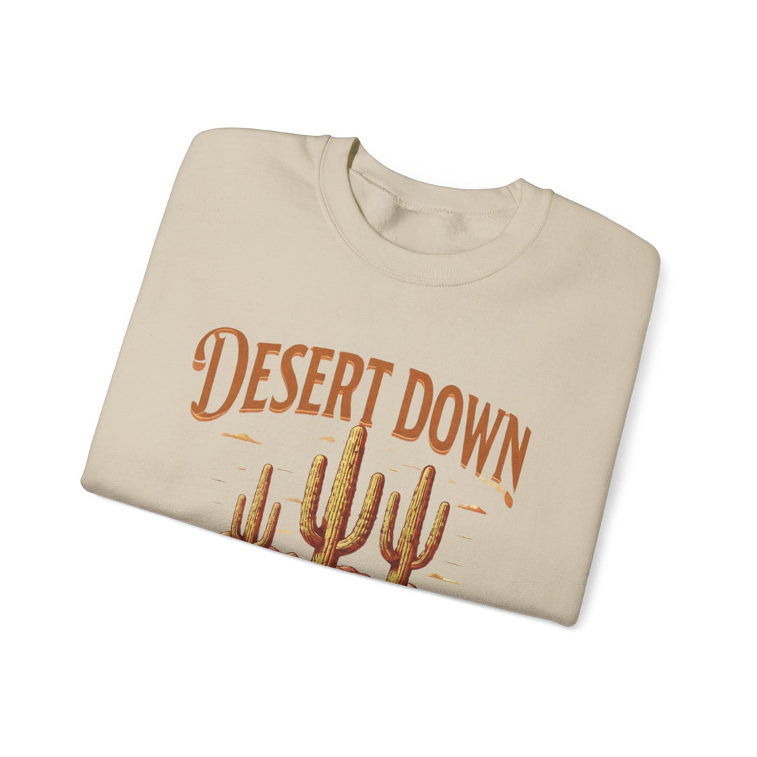 Desert Down Scene Crewneck Sweatshirt