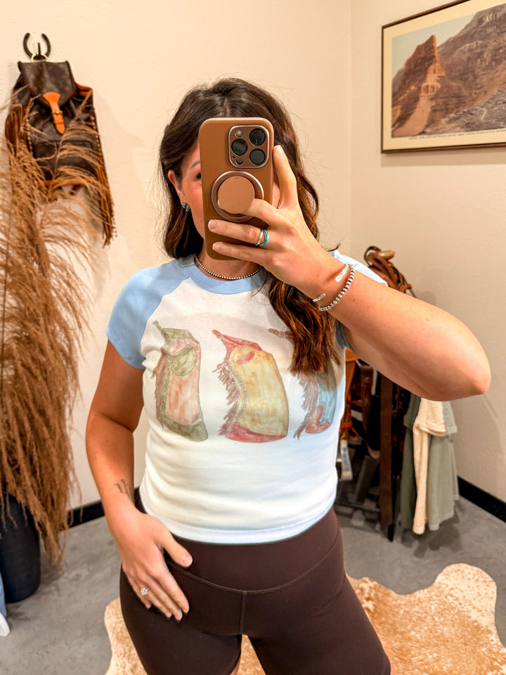 Jackson Chaps Baby Tee