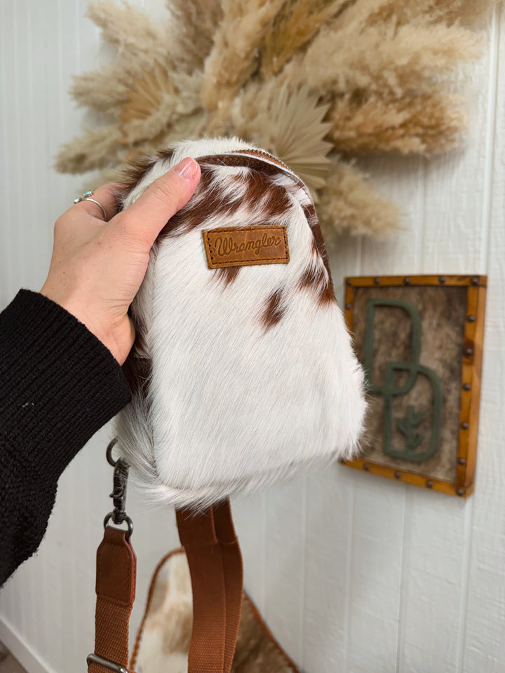 Wrangler Cowhide Sling Bag