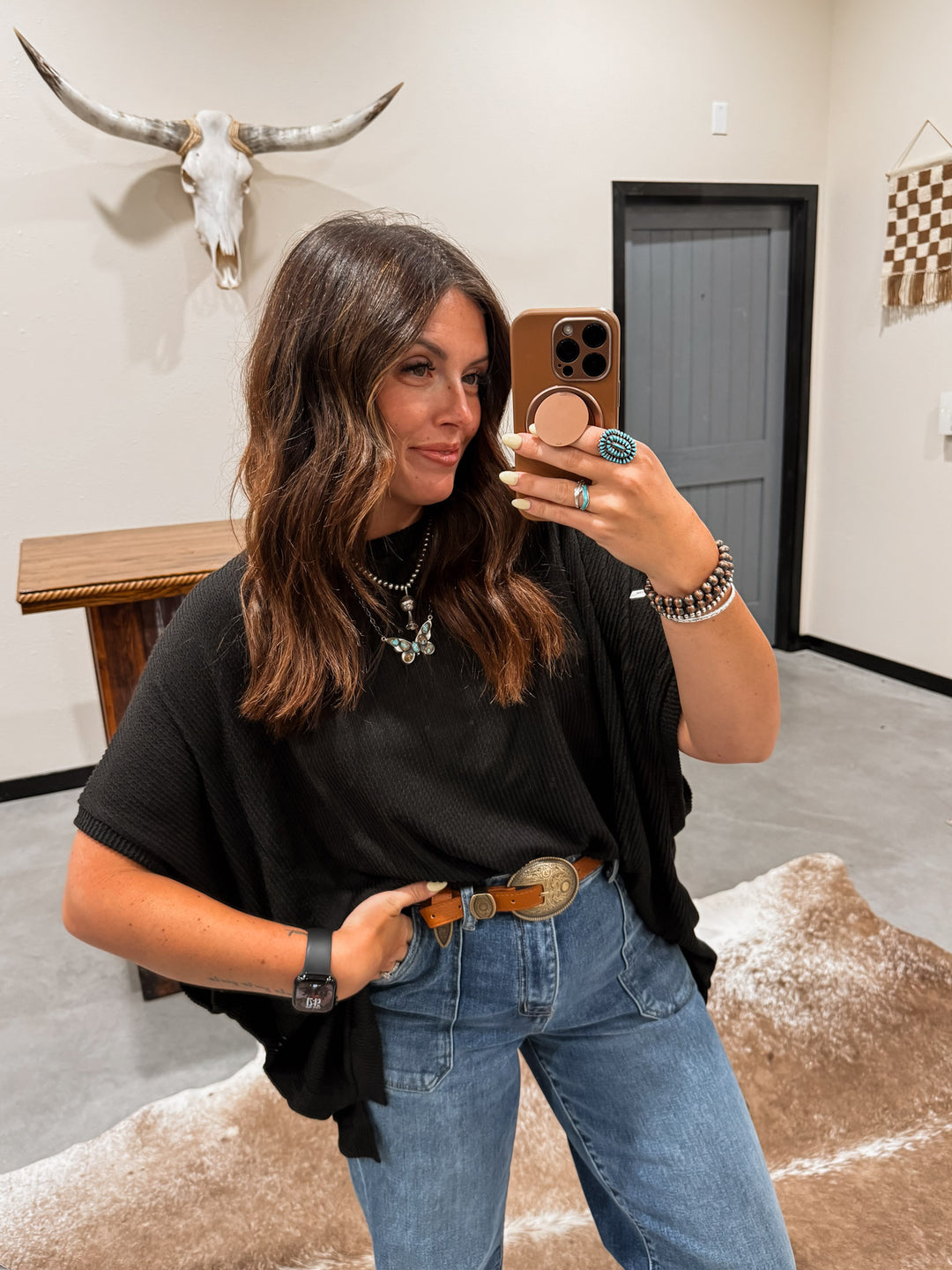 Moon Glow Dolman Top