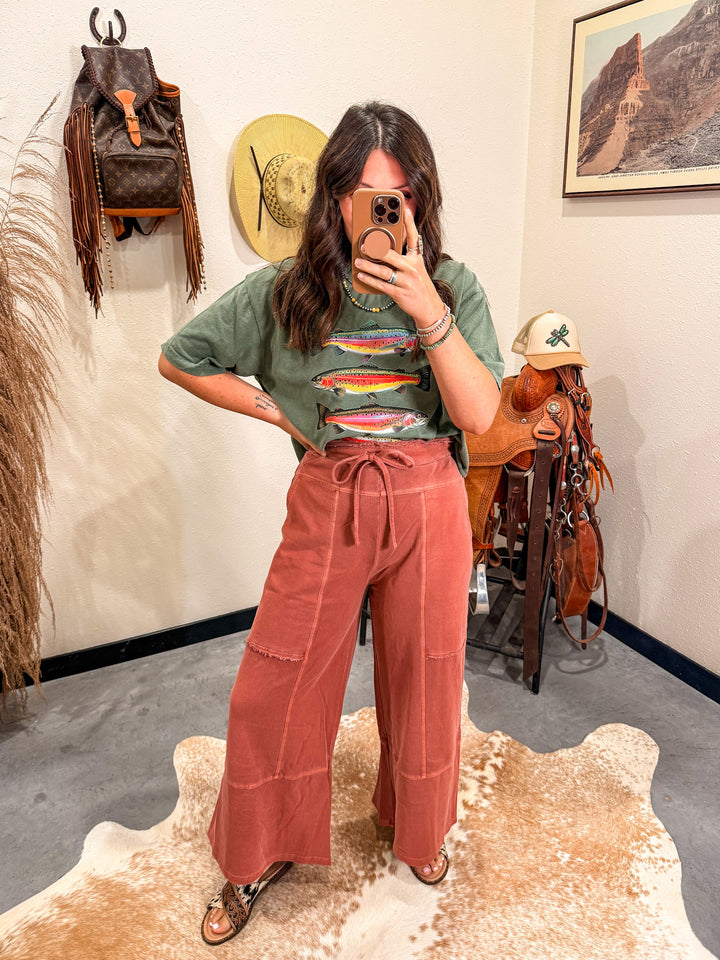 Rusted Ruby Lounge Pant