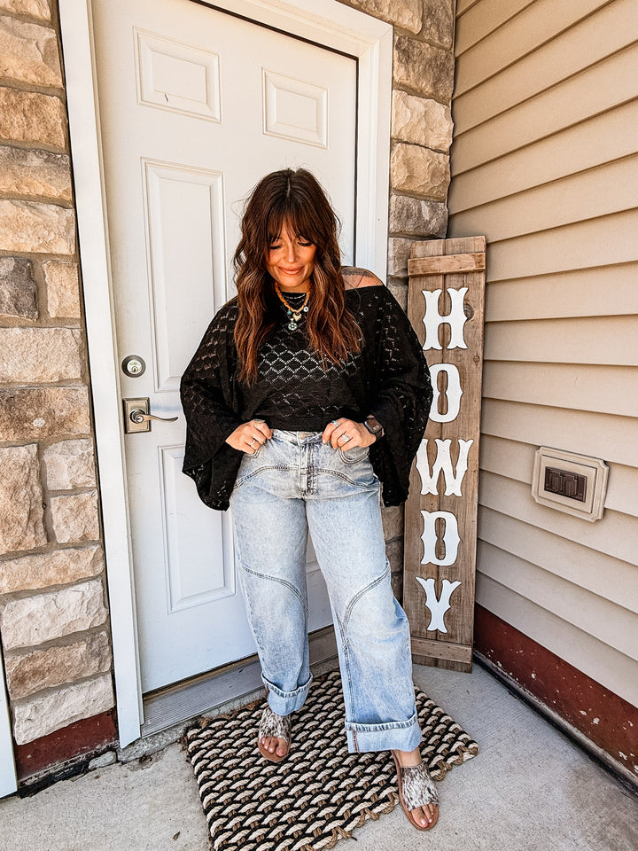 Pistol Pocket Barrel Jeans