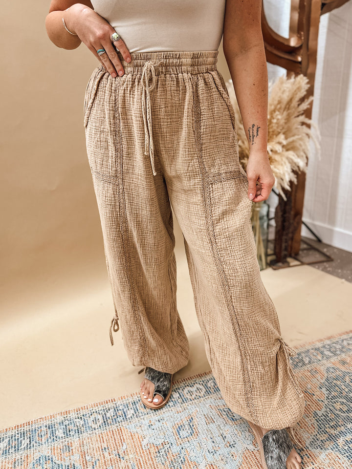 Waco Jogger Pant: Mocha