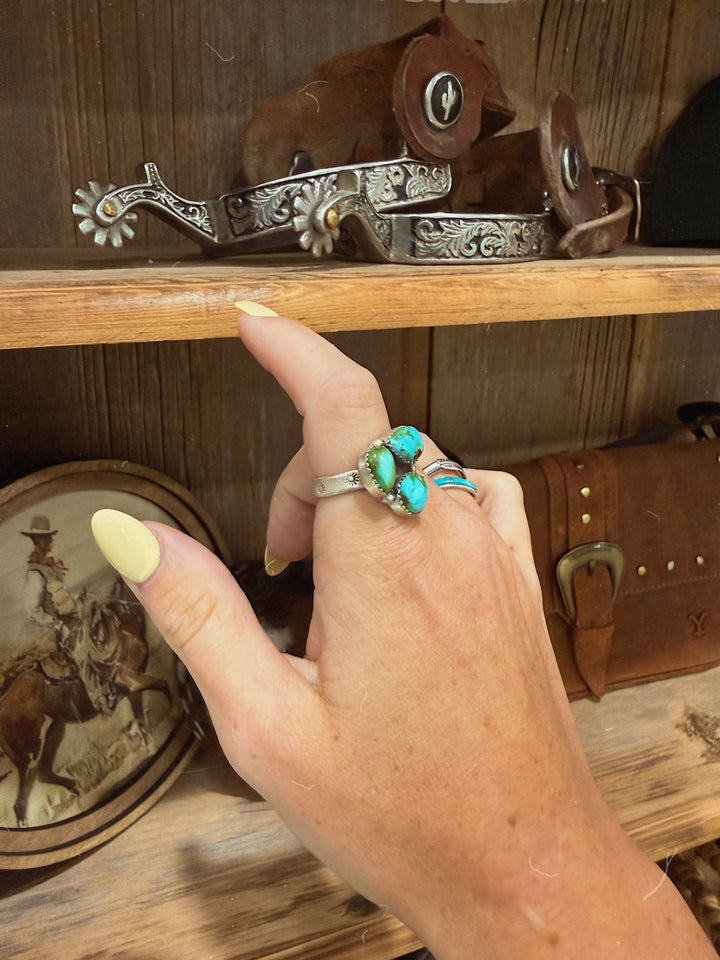 Sonoran Gold Cluster Ring - Adjustable