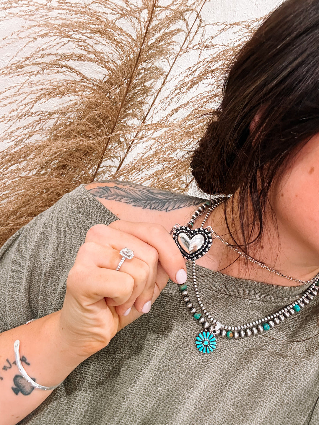 Heart of Silver Necklace