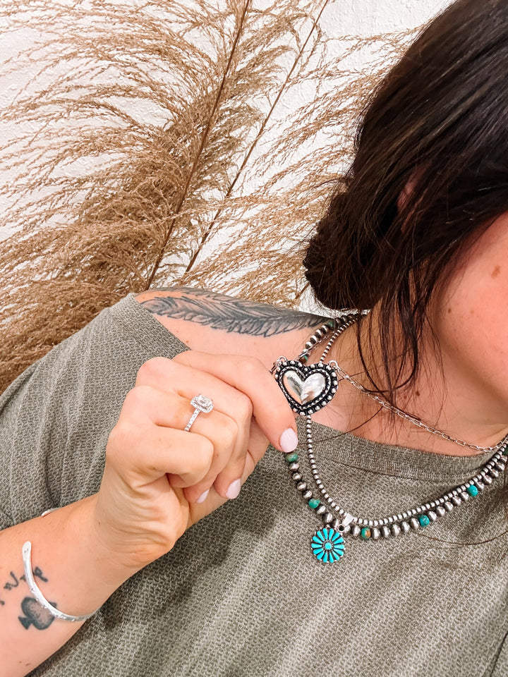 Heart of Silver Necklace