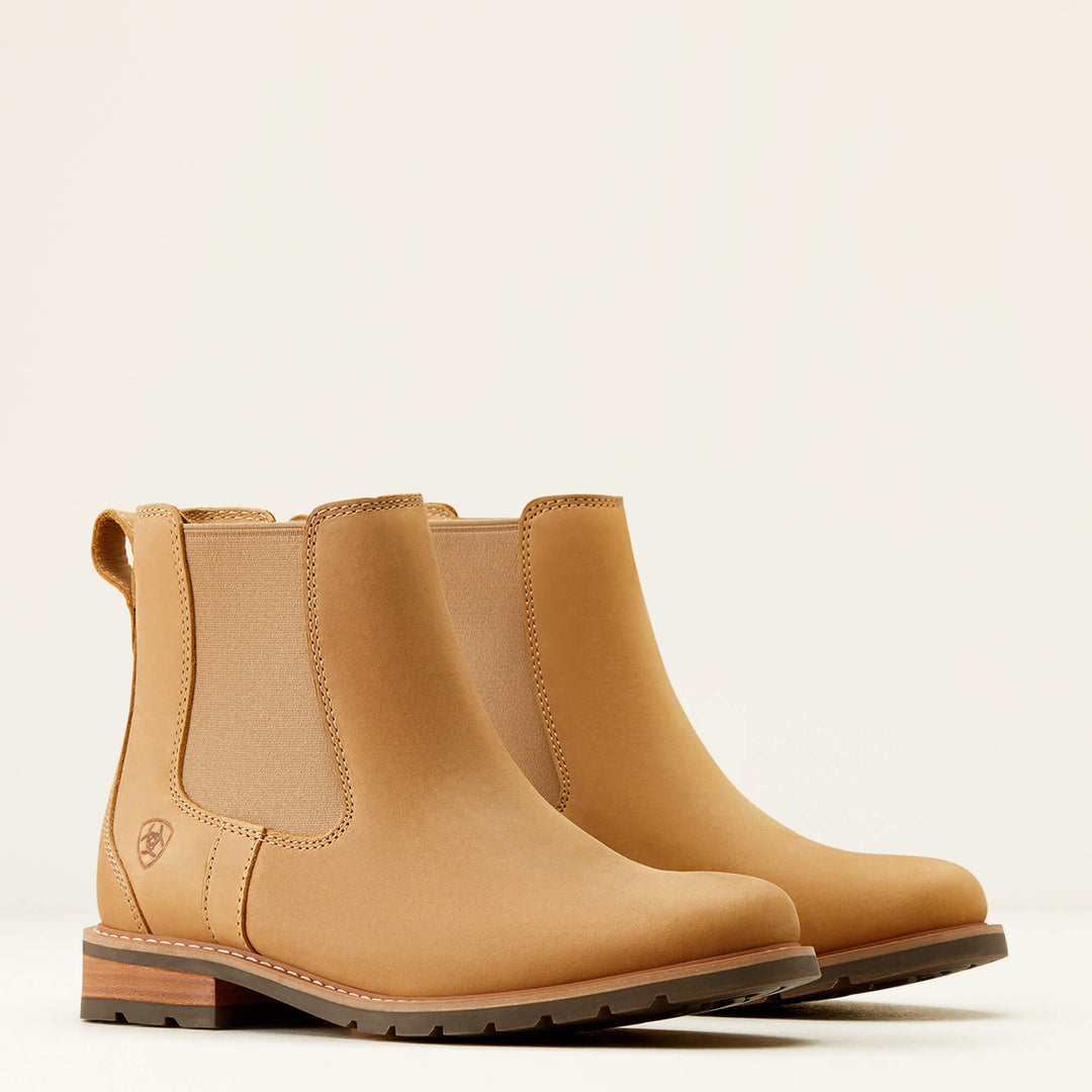 Ariat: Wexford Chelsea Boot: Natural Tan