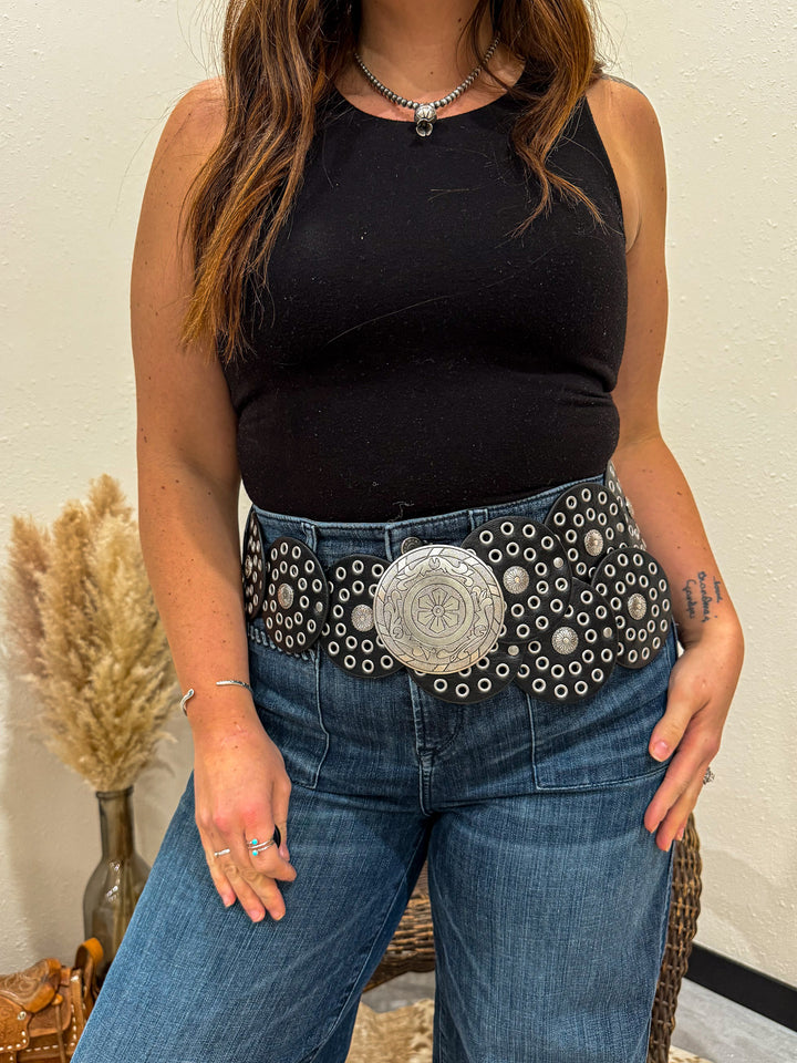 Boho Eyelet Belt
