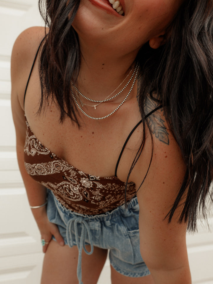 Paisley Bandana Tank