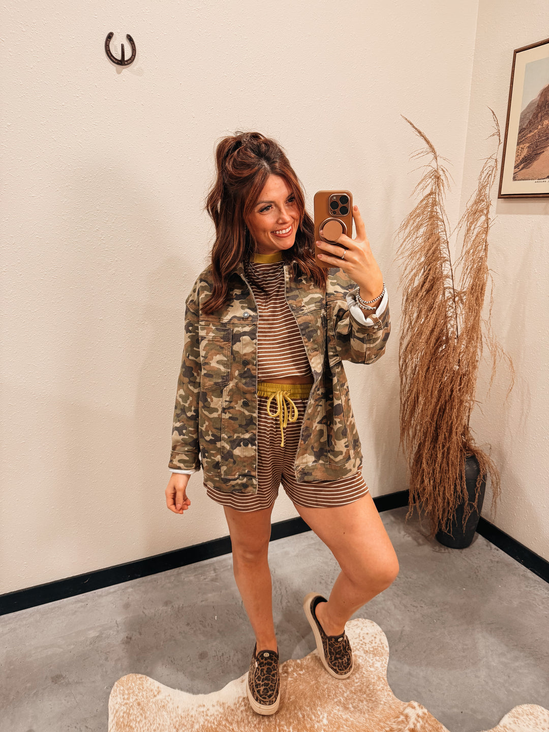 Camo Oversized Jacket