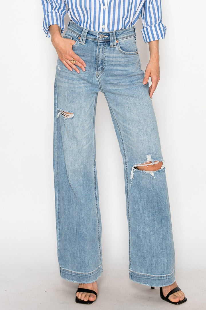 Artemis Vintage: Tummy Control 90's Vintage Wide Jean