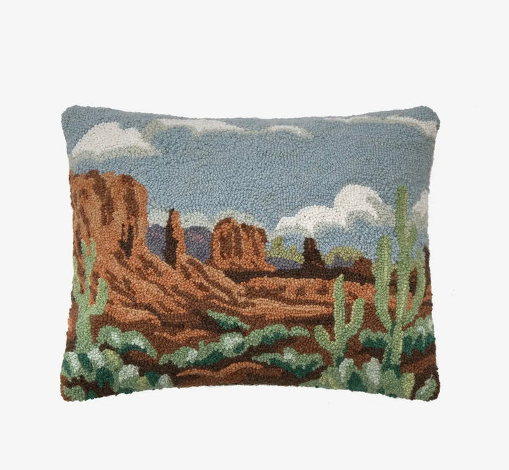Desert Scene Pillow