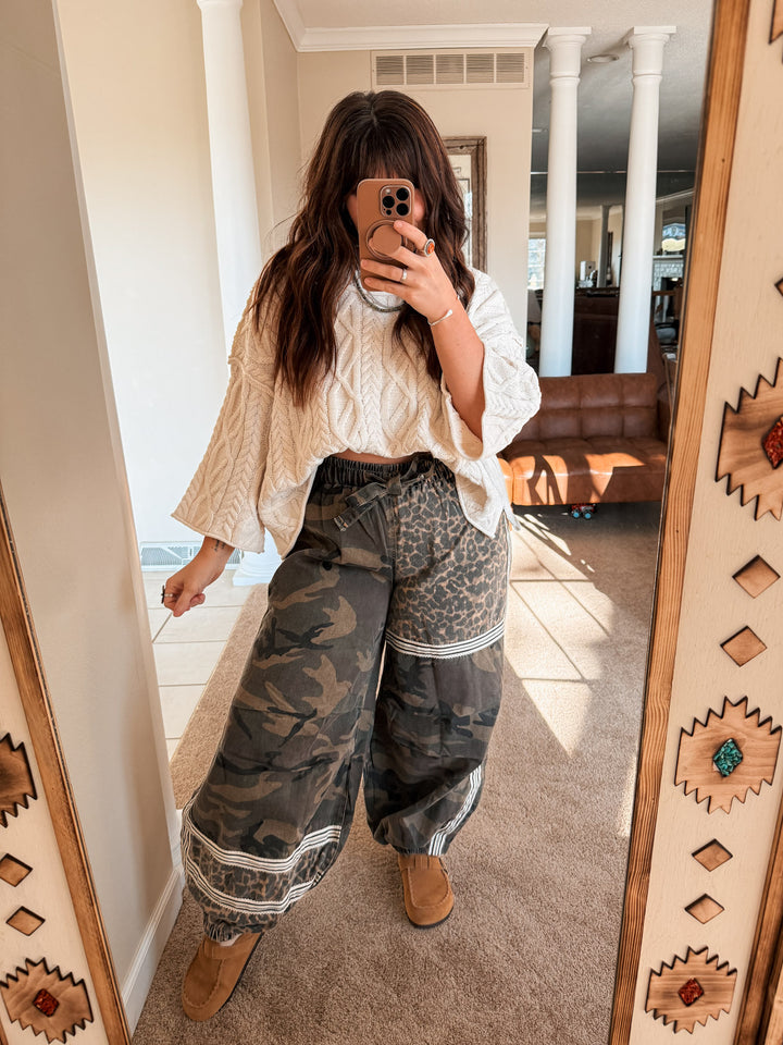 POL Cozy Cable Sweater